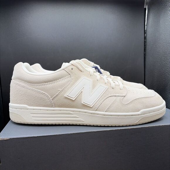 New Balance 480 Court Mens Size 12 Running Shoes Beige Sneakers BB480LDS main image 5